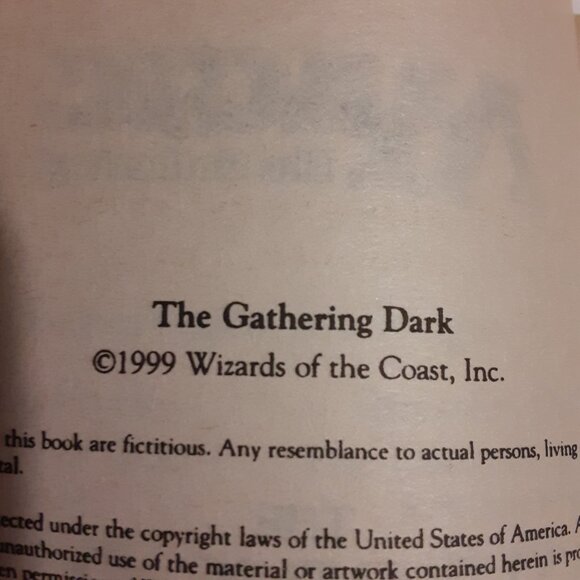 Magic The Gathering VTG 1999 The Gathering Dark: Ice Age Cycle Book 1 Paperback - Picture 4 of 5